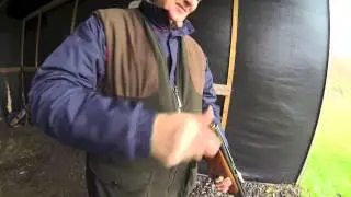 Three idiots with shotguns - Clay Shooting At High Lodge Suffolk