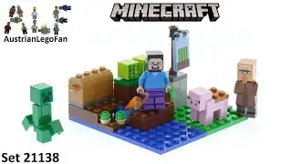 Lego Minecraft 21138 The Melon Farm - Lego Speed Build Review