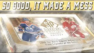 ТАК ХОРОШО, ЧТО ПОЛУЧИЛСЯ ГРЯЗЬ!! - SP Signature Edition Legends - Разрыв хоккейной карточки