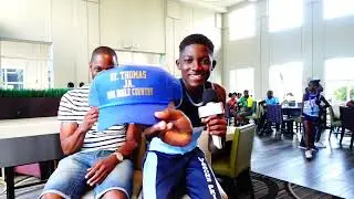 Mr. Multi-talented himself- Davere Walker of Lyssons Primary School.