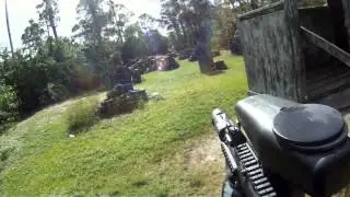 nUopaintball.com at Hot Shots Paintball 12/8/2012 Part 1