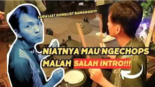 MEDLEY HATIKU PERCAYA & GLORIA DRUMCAM | MAU NGECHOPS PAKE DRUM ELEKTRIK MALAH SALAH INTRO!!!