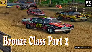 Flatout 1 - Bronze Class Career Walkthrough 2 (4K)