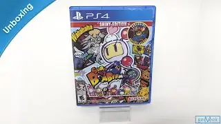 Super Bomberman R (Shiny Edition) - PS4 Uboxing