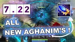 Дота 2 НОВЫЙ 7.22 ПАТЧ - ВСЕ АГАНИМЫ!