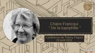 2021 Chaire Francqui - Thierry PAQUOT - Conférence 
