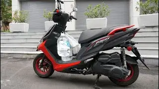 Yamaha RS Neo 125 Gozilla多功能Y型前置物架 安裝示範教學 置物擴充 全金屬材質 耐重加倍 掛好掛滿 血拚環島好幫手 山葉 市場唯一 終生保固 不斷裂 不變形
