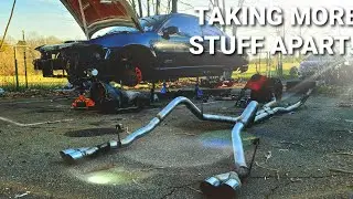 Taking more apart on my backyard built RWD GTP for fixes and improvements