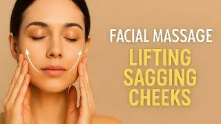 Massage Against Sagging Cheeks | Quick Lifting at Home✅