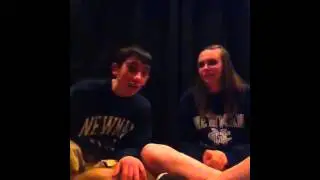 Newman's Drama Club interview vlog #1