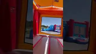 Firehouse Combo Bounce House | 3 Monkeys Inflatables | Inflatable Party Rentals in Central PA and MD