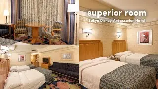 TOKYO DISNEY AMBASSADOR HOTEL SUPERIOR ROOM TOUR I Truly Tara