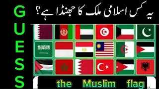 Guess The Muslim Flag Quiz | Muslim Flag Challenge | Quiz  | which Muslim country flag is this?