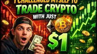 I challenged myself to Trade Crypto With Just $1