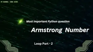 Armstrong Number Program in Python | Easy Explanation Using Loop | Beginner Coding Logic