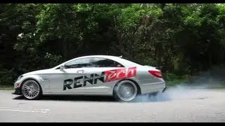 A Renntech Mercedes CLS63 AMG Turbo takes it to a Z06!