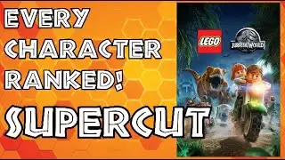 LEGO Jurassic World - Every Character Ranked SUPERCUT