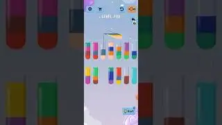 game water color sort level 203 fun brain games | android games free download....