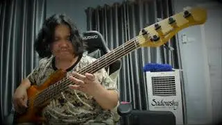 TC Electronic FlashBack Delay with Sadowsky NYC Modern 5-24 #6653 by Keng-Bassist