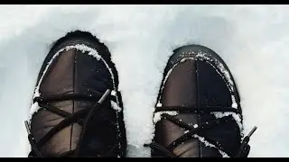 Crunchy Snow Footsteps ASMR | Relaxing Winter Walking Sounds