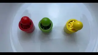 Satisfying colorful beads sorting ASMR!