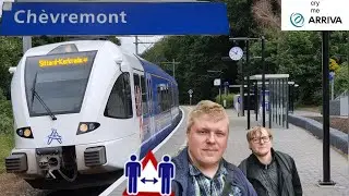 CH&Egrave;VREMONT is het minst Nederlandse station van Nederland | #treinleven | VLOG