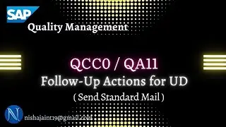 Follow-Up Actions for Usage Decision - Send Mail | SAP S/4HANA Quality Management (QM)