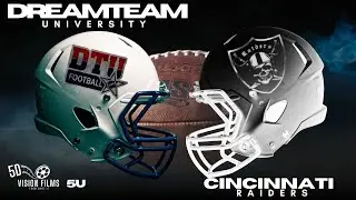 DREAMTEAM UNIVERSITY VS CINCINNATI RAIDERS| YOUTH LEAGUE FOOTBALL GAME | 5U