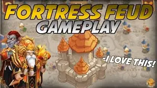Castle Clash Fortress Feud Gameplay! (Best GAME MODE)