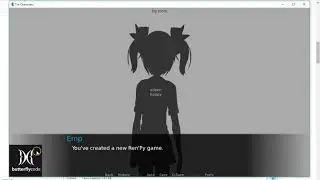 Renpy Tutorial: Customizing Characters