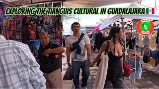 Exploring the Tianguis Cultural in Guadalajara 🇲🇽 4K UHD Walking Tour