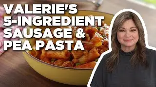 Valerie Bertinelli's 5-Ingredient Sausage and Pea Pasta | Food Network