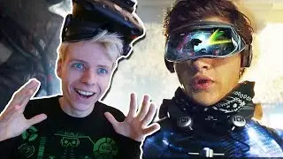 READY PLAYER ONE Official Trailer Reaction in VIRTUAL REALITY! (Bigscreen VR)