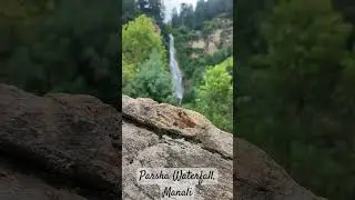 Parsha Waterfall, #travel #himachal #manali