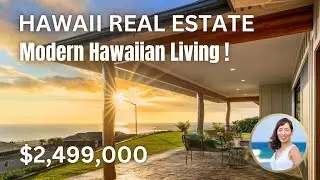 Modern Hawaiian Living! 🌸Kona Vistas Subdivision 🌿 Big Island, Hawaii