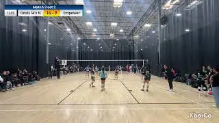 Match 3 set 2 Oasis 14&rsquo;s N vs Empower