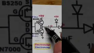 8 of 10 Charge Pump Capacitor Voltage Doubler Circuit #electronics #howto #diy