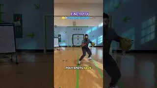 ⚽️ Poly Spot Shoot Off 🎯🥅 Who&rsquo;s scoring first?! #physed #teacher #gymclass #fyp #kicking #activity