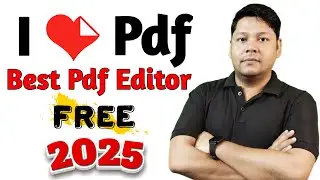 Best PDF Editor 2025 | I love PDF Full  Tutorial Hindi | Merge, Convert, Edit & Compress PDF free