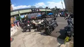 Brooklyn block party Imperial bikers MC bike blessing