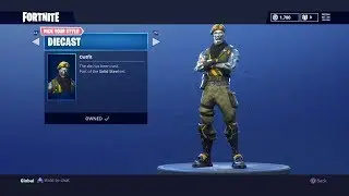 *NEW* DIECAST Skin In Fortnite: Battle Royale