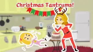 Christmas Presents Tantrums | Cheeky Sofie Ruins Christmas, throw tantrum