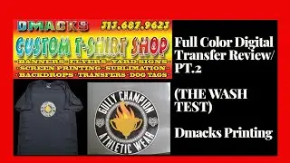 Digital Transfer Review Pt.2 (The Wash Test)