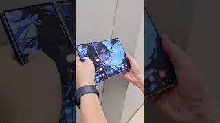 Samsung releases the three-fold Samsung Master XT ahead of HuaweiZFold6 three-fold digital  #shorts