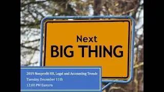 Nonprofit Funding Trends for 2019