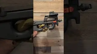 FN P90 Extended Charging Handle  + QD Sling Mount, Elite Ammo #FNP90 #FN57 #57x28mm #shorts