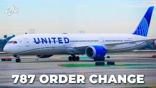 Компания United Airlines внесла изменения в порядок обслуживания самолетов 787.