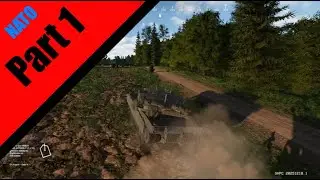 Gunner - HEAT PC | Campaign gameplay (NATO [E2]) Part 1 (Commentary)