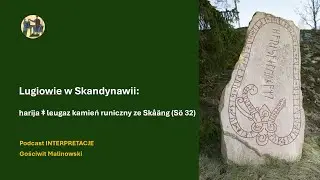 214 Lugiowie w Skandynawii: harija ᚼ leugaz kamień runiczny ze Sk&aring;&auml;ng (S&ouml; 32)