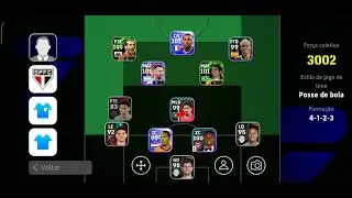 Montagem do time ⚽⚽⚽⚽⚽